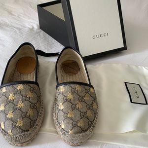 Gucci bees espadrilles